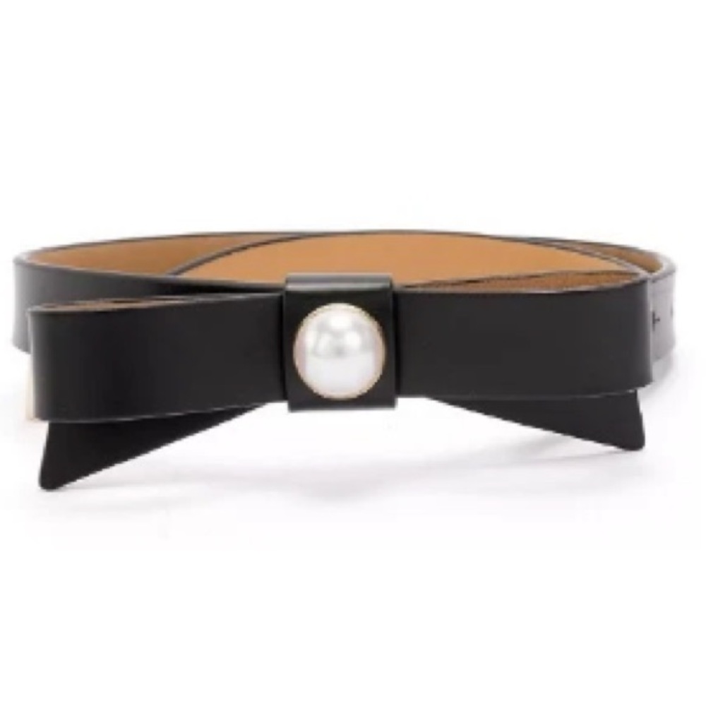 Kate Spade ♠️ Classic Bow Belt - Picture 2 of 5